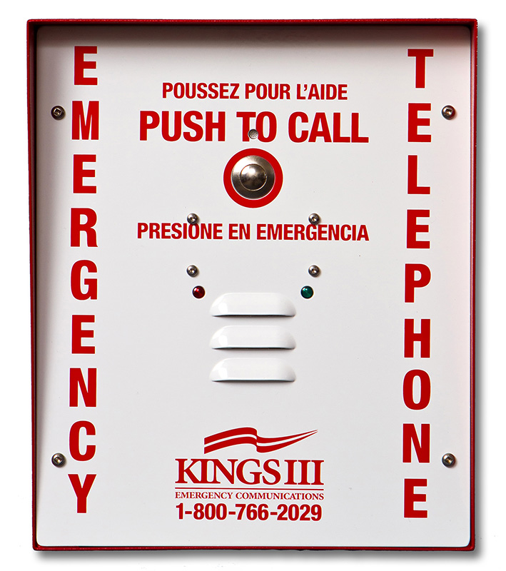 Elevator Flush or COP Mount Phone
