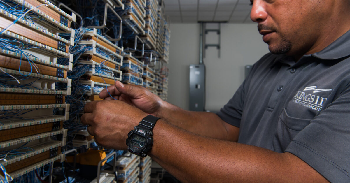 Elevator Communications & Data Connection Requirements Kings III