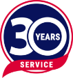 Kings Three logo with over 30 years of service