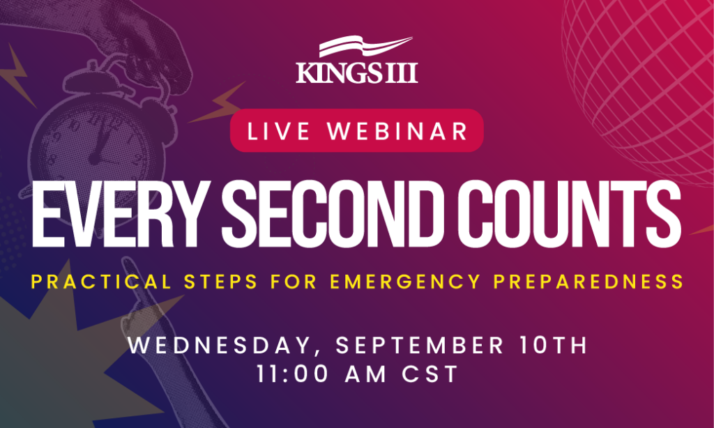 Live Webinar: Every Second Counts | Practical Steps for Emergency Preparedness