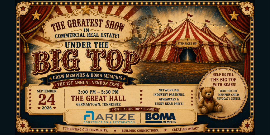 Under the Big Top: CREW Memphis & BOMA Memphis Vendor Expo Under the Big Top: CREW Memphis & BOMA Memphis Vendor Expo